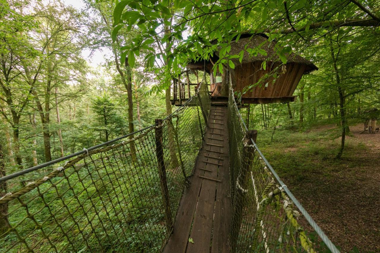 L'Arbre A Cabane Guyonvelle Exteriör bild