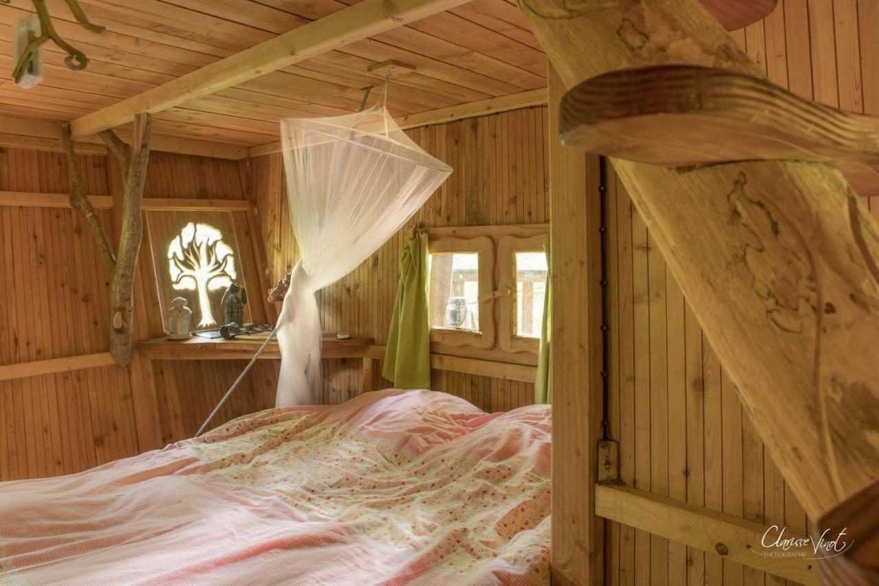 L'Arbre A Cabane Guyonvelle Exteriör bild